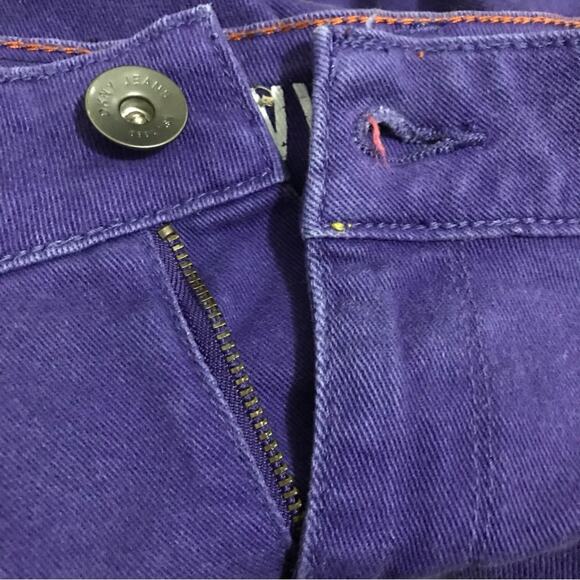 DKNY Jean Soho Skinny Purple Jeans Size 06 - Picture 2 of 7